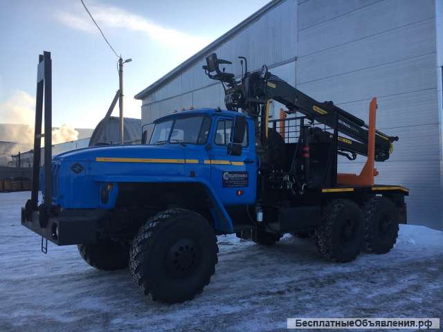 Лесовозный автопоезд Урал 2020 г.в. рядный двигатель в наличии с птс