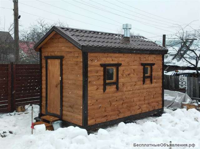 Бани под ключ из профилированного бруса