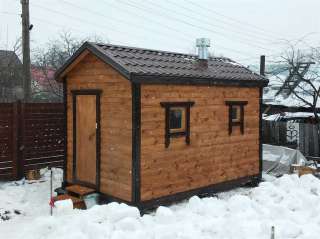 Бани под ключ из профилированного бруса