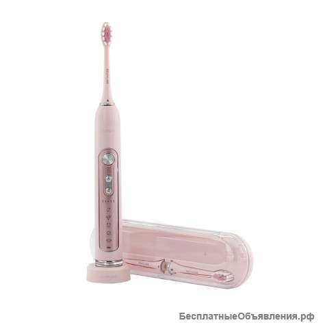 Звуковая электрическая щетка Revyline RL 010 в розовом корпусе
