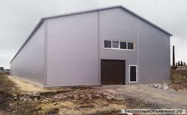 Быстровозводимый ангар