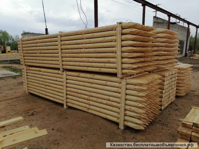 Колья из хвойной древесины для винограда