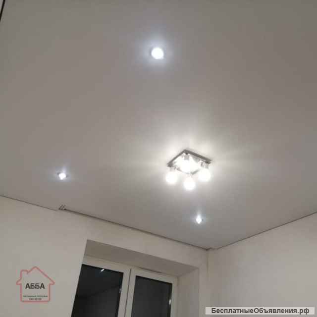 Качественные натяжные потолки