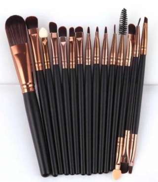 Кисти для макияжа набор 15 штук