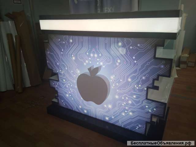 Производство мобильных выставочных стендов и стоек