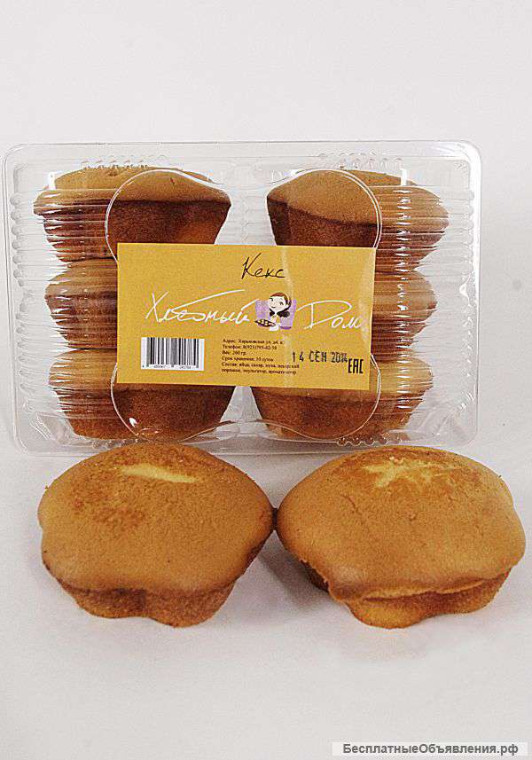 Кексы и булочки с начинкой