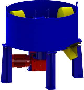 Смеситель литейный чашечный Б1110