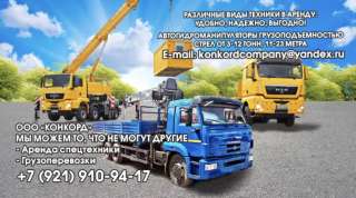Аренда манипулятора
