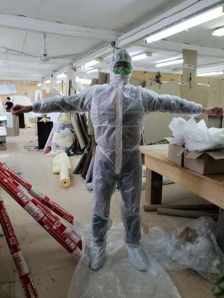 Медицинский защитный комбинезон Каспер