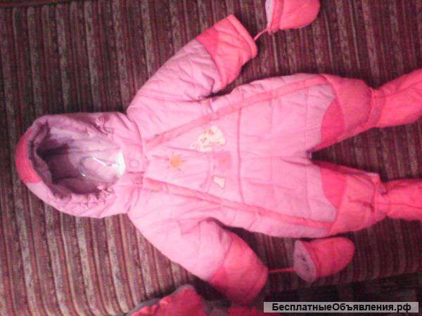 Комбинизон для девочки 3-4 месяца