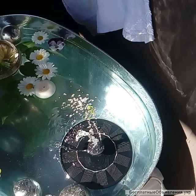 Фонтан на солнечной энергии