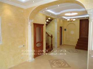 Я занимаюсь нанесением декоративных материалов и венецианских штукатурок. Опыт работы 15 лет. Делаю