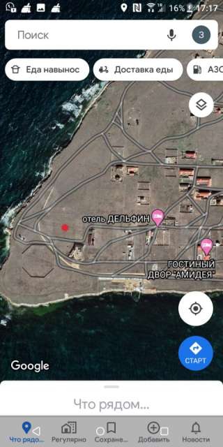 Участок возле море