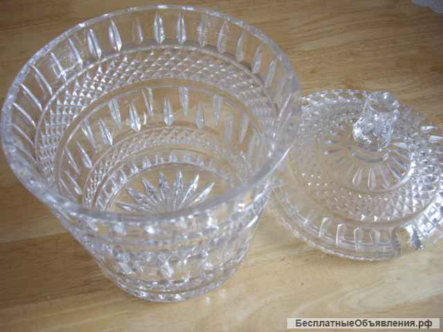 Крюшонница хрустальная