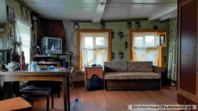 Симпатичный крепкий домик с банькой, 15 соток земли