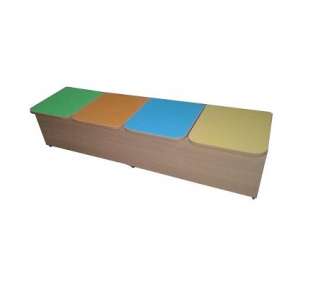 Детская банкетка под шкаф с откидными сиденьями