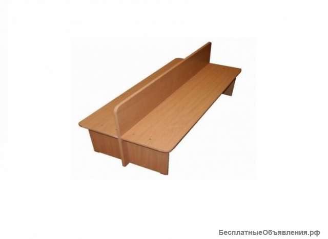 Банкетка двусторонняя для детской раздевалки