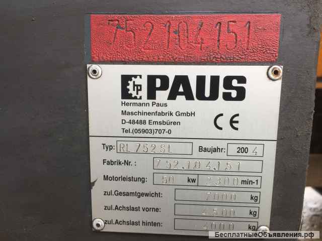 Фронтальный погрузчик PAUS RL 752 SL-B