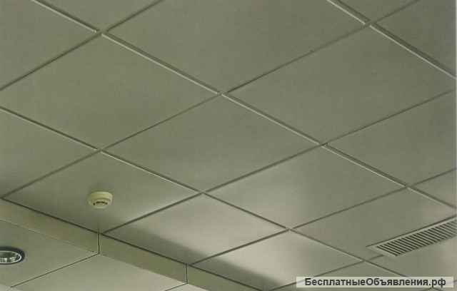 Монтаж кассетного потолка