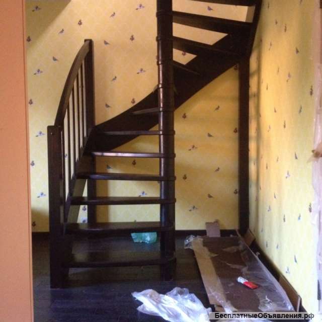 Монтаж лестничных маршей