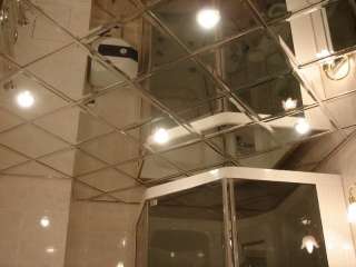 Монтаж подвесного зеркального потолка