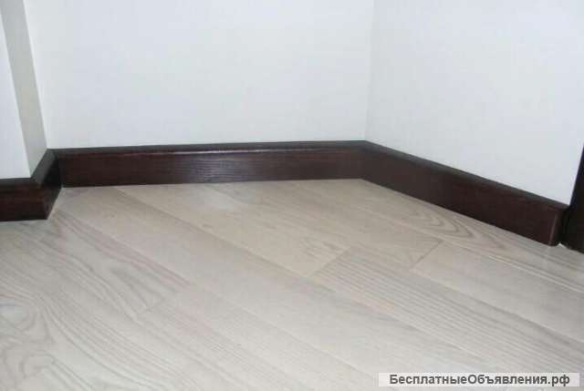 Покраска и лакировка плинтусов