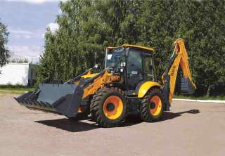 Аренда экскаватора-погрузчика в Москве и области