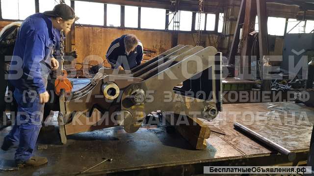 Ножницы для стальных блоков гидравлические