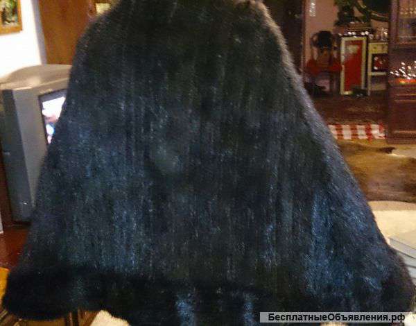 Продаи пончо из вязаной норки