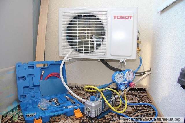 Установка монтаж кондиционеров