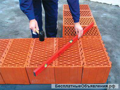 Требуются каменщики