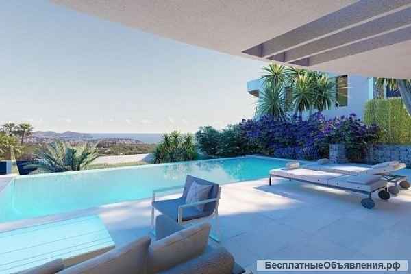 Недвижимость в Испании, Новая вилла с видами на море в Морайра, Коста Бланка, Испания