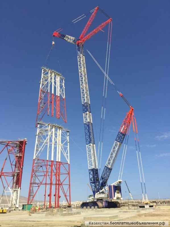 Аренда крана 750 тонн, аренда крана 650 тонн, аренда крана 500 тонн, аренда крана Нур-султа (Астана)
