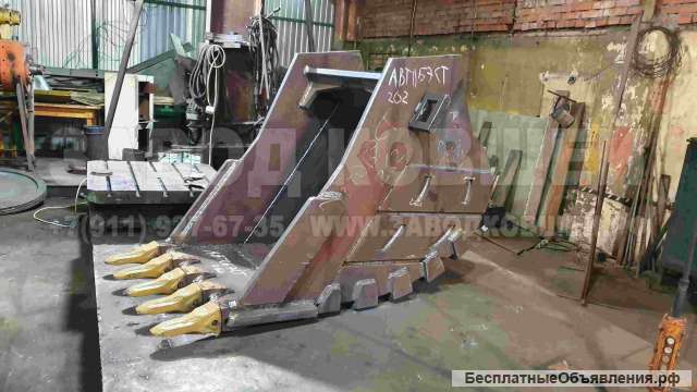 Усиленный скальный ковш на экскаватор