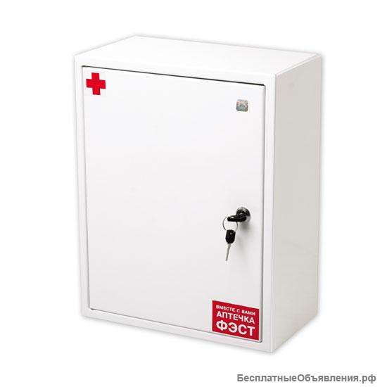 Аптечка для оказания первой помощи для офиса по приказу 169н Металлический шкаф