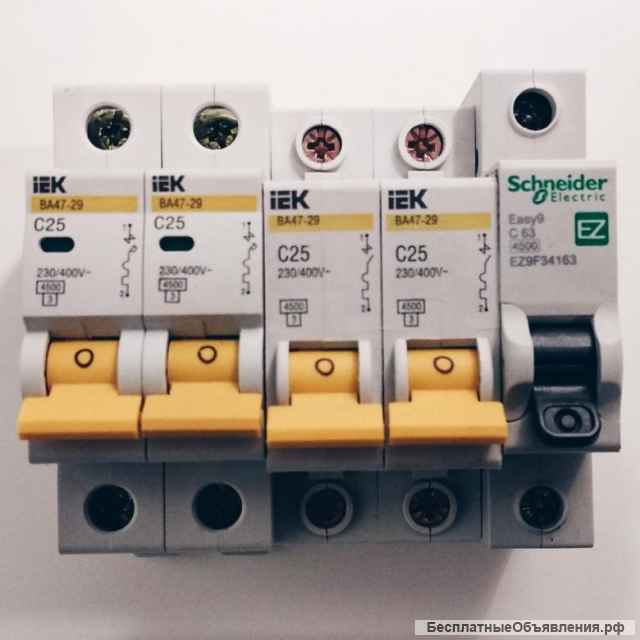 Автоматические выключатели