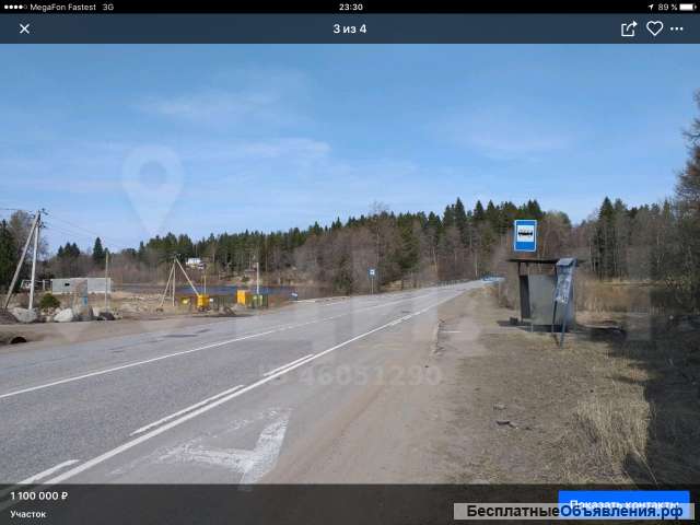 Земельный участок в посёлке Матросово