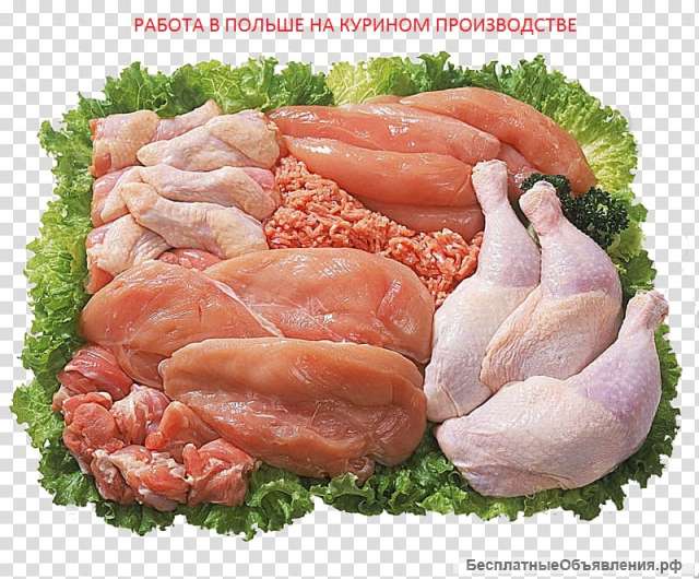 Разборка куриной продукции