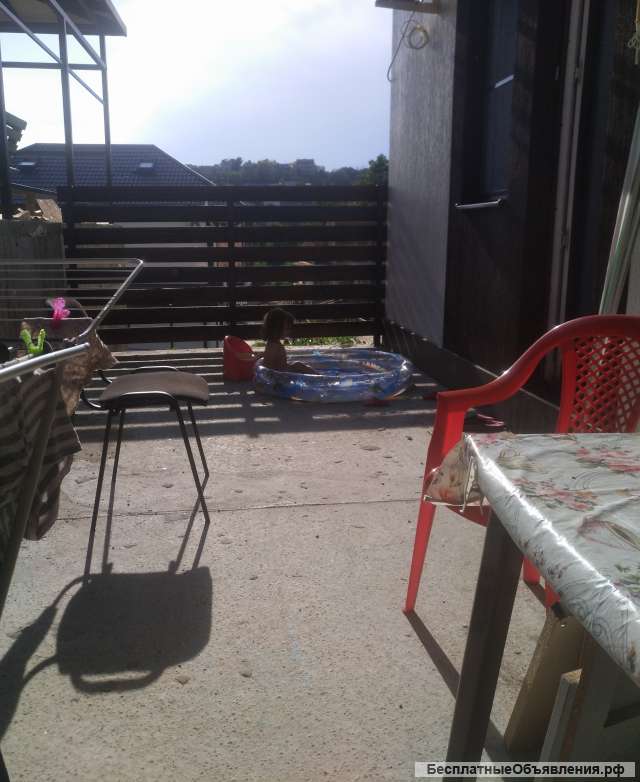 Однокомнатная квартира с двориком