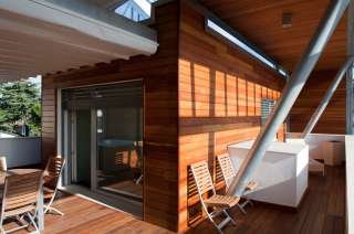 Фасадная доска скандинавская