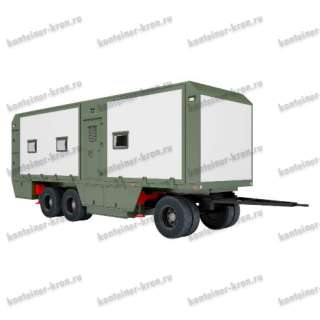 Пункт обеспечения жизнедеятельности на базе кузов-фургона