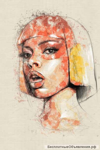 Рисуем самые стильные портреты. Artsmile