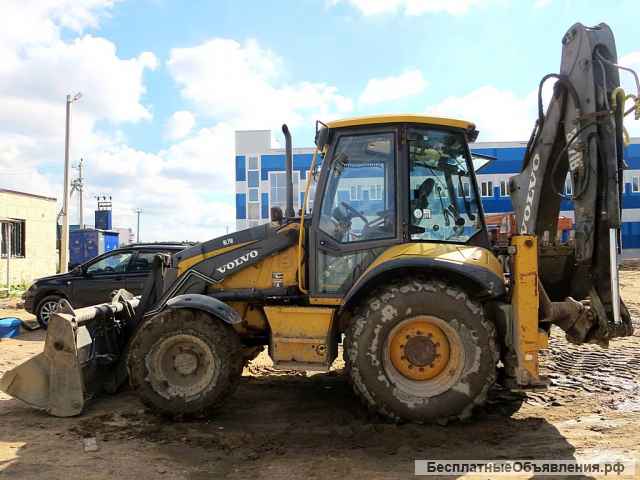 Экскаватор-погрузчик Volvo 71, 2012 г