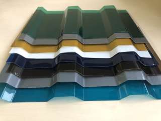 Профилированный монолитный поликарбонат с-20