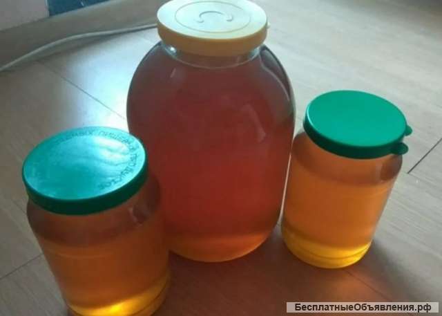 Мед разнотравие + подсолнух, 2020 г