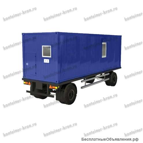 Блок контейнер дезинфекционный на шасси