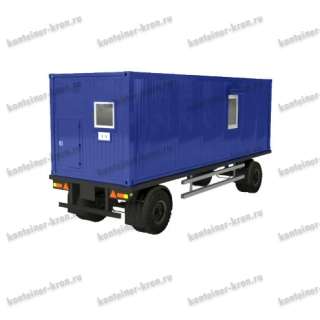 Блок контейнер дезинфекционный на шасси