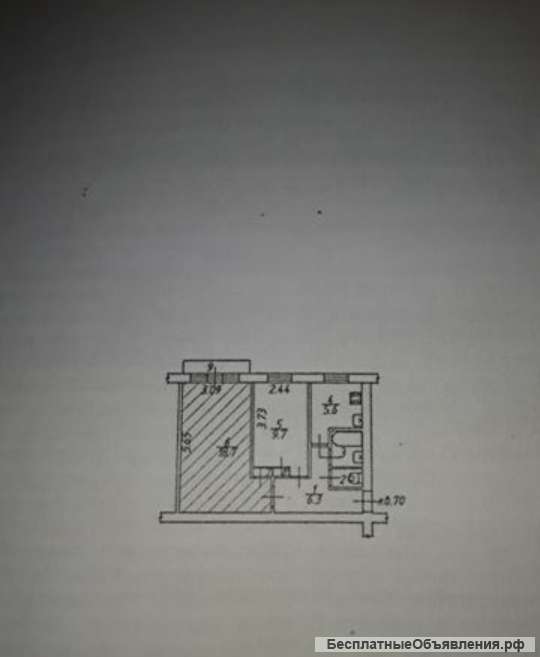 2комнаты на квартиру