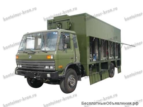 Кузов-контейнер для дезактивации