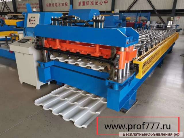 Линия по производству металлочерепицы